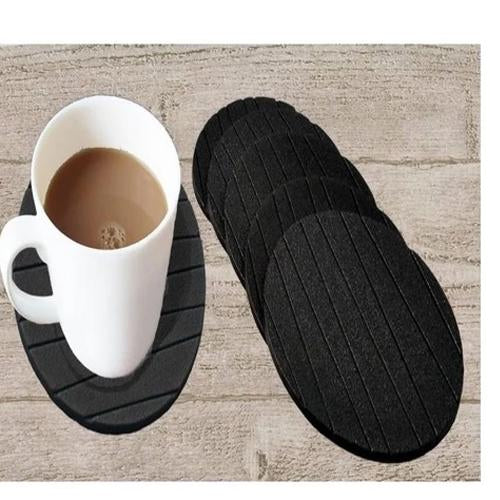 0129 6 pcs Useful Round Shape Plain Silicone Cup Mat Coaster Drinking Tea Coffee Mug Wine Mat for Home - SkyShopy 0129 6 pcs Useful Round Shape Plain Silicone Cup Mat Coaster Drinking Tea Coffee Mug Wine Mat for Home - SkyShopy